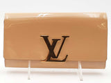 Louis Vuitton Vernis Leather Louise Clutch Beige Aa0126wzxsa
