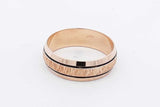 14k Yellow Gold Band Ring 6 Grams Size 10.5 Eb0926wxzsa