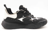 Alexander Mcqueen Low Top Court Black Sneakers Size 45 Eb1125lorsa