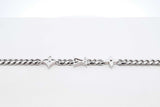 Louis Vuitton Monogram Row Silver-tone Bracelet 7 Inch Fw0925lordu