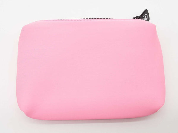 Chanel Vip Neon Pink Neoprene Cosmetic Bag Do0225oxde