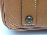 Hermes Birkin 40 Gold Tan Clemence Gold Hardware Handbag Do0424csxzde