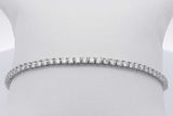 3.04cttw Lab Grown Diamond Tennis Bracelet 14k White Gold 5.7g 7 In Eb0326llcrsa