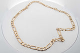 10k Yellow Gold Figaro Chain Necklace 30.3 Grams 22.5 Inch Eb0826loxzsa