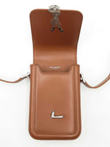 Yves Saint Laurent Mini Solferino Satchel In Brown Leather Fw0925exzdu