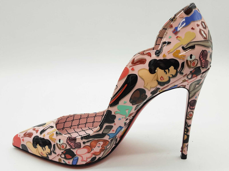 Christian Louboutin X Dr. Bored Hot Chick Pink Heels Size Eu 36 Do0425oxzde