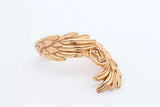 Louis Vuitton Gold Plated Angel Wing Band 6.8 Grams Size 5 Eb1224lxzdu