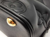 Louis Vuitton Alma Bb In Black Bubblegram Embroidered Leather Fw0826crzdu