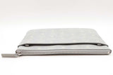 Mcm Aren Crossbody Pouch In Visetos Grey Eb0826lcrde