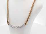 0.75 Cttw Diamond 18k Yellow Gold 18.9 G Neckalce 10 In Aa0926lwzxsa