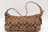 Coach Signature Canvas Baguette Shoulder Bag Eb0726ordu