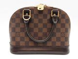 Louis Vuitton Alma Bb Damier Ebene Handbag Sd1225szxde