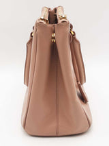 Prada Galleria Pink Saffiano Leather Tote Bag Eb0126wrxsa