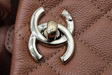 Chanel Dark Beige Quilted Caviar Duma Backpack Eb1026orxzde