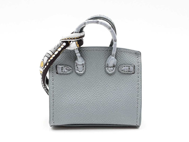 Mini Boutique Bag Charm In Gray Fw0725edu