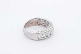 1.9cttw Diamond Ring In 14k White Gold 5.2 Grams Size 6 Eb0826crxdu