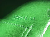 Hermes Mini Kelly Tricolor Green Gray Epsom Palladium Hardware Bag Do0925oxzxzde