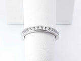 Tiffany & Co. Diamond & 95% Platinum Wedding Ring 3.7 Grams Size 5.5 Fw0226wrxdu