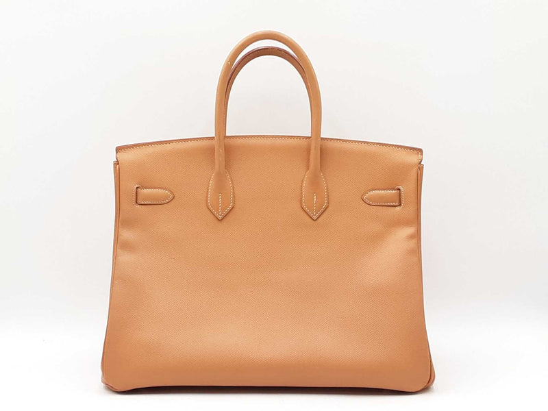 Hermès Birkin 35 Gold Courcheval Leather Gold Hardware Handbag Fw0125ezxzdu