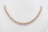 14k Yellow Gold Rope Chain Necklace With 10k Clasp 16.2g 18.5 Inch Eb0326lxxzsa
