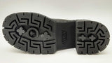 Versace Black Leather Greca Chelsea Boots Size 10.5 Lhoxzde 144020013414