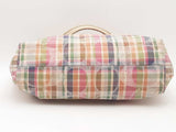Coach Poppy Plaid Handbag Aa0725izsa