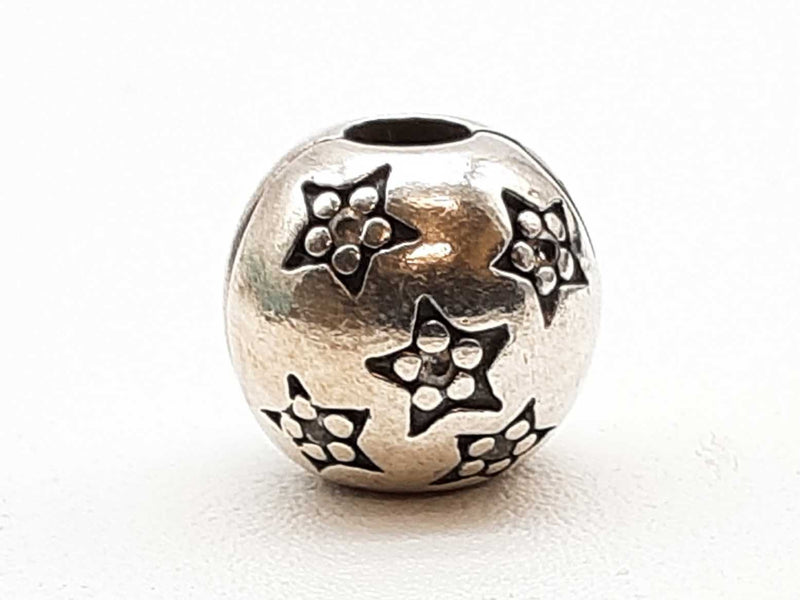 Pandora Twinkle Twinkle Star 0.925 Sterling Silver 3.1g Clip Charm Do0425cde