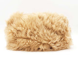 Bottega Veneta Chain Pouch In Beige Shearling Lambskin Fw0726irzdu