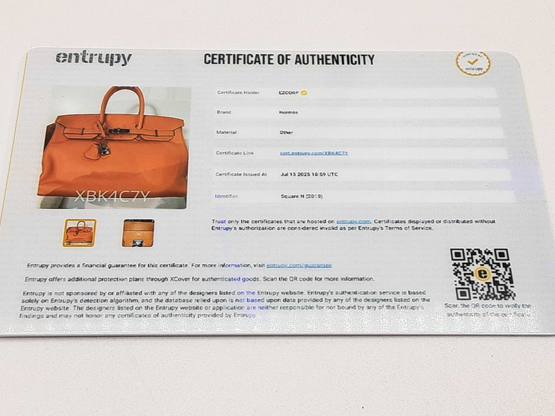 Hermes Birkin 35 Orange Swift Palladium Hardware Handbag Do0725irxzde