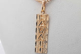 14k Yellow Gold Hawaii Pendant Necklace 5.6 Grams 18 Inch Eb0726wxzsa