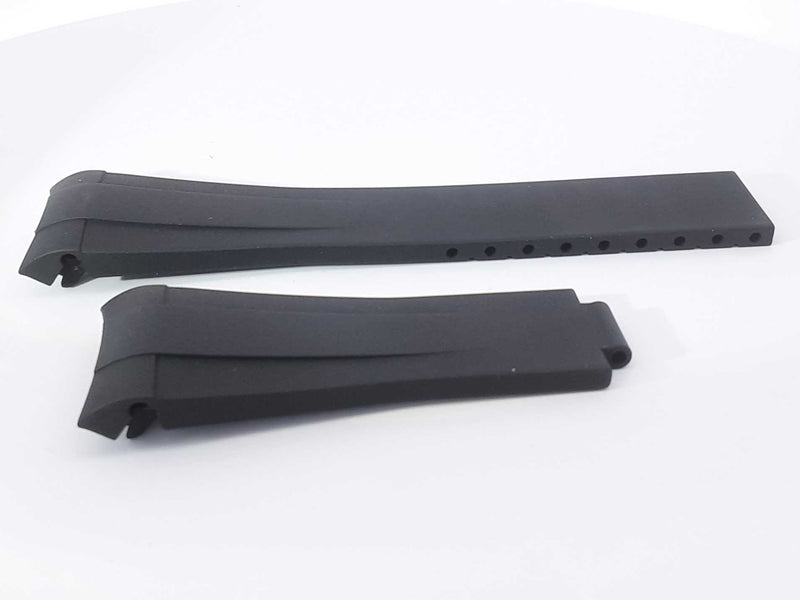 Rubber B M103-bk Black Watch Band Aa0623lwrsa