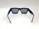 Versace Classic Top Sunglasses In Havana Blue Fw1224crsa