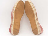 Salvatore Ferragamo Velvet Espadrilles Pink Size 5.5 Aa0126lzxsa