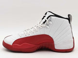 Jordan 12 Retro Red And White Shoes Size 10.5 Aa0826rzsa