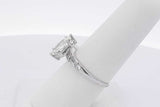 0.75ctw Center Marquis Diamond Ring 14k White Gold 2.3 Grams Size 7 Eb0625cxzsa