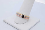 Cartier Vendome Louis 18k Tricolor Gold Band Ring 7.5 Grams Size 62 Eb0926exzde