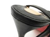 Christian Louboutin Loubi Queen 120 Black Strappy Heels Size Eu 41 Do0726lwxde
