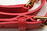 Balenciaga Red Leather Ville Top Handle Logo Bag Eb0326cxzde