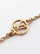 Louis Vuitton Louisette Monogram Blossom Gold-tone Fashion Necklace Fw0725lxzdu