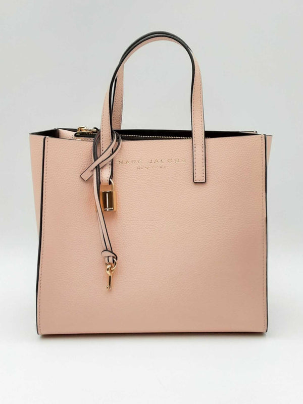 Marc Jacobs Grind Pink Leather Tote Bag Eb1224ordu