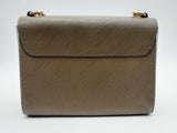 Louis Vuitton Epi Twist Mm Brown Handbag Aa0425ezxsa