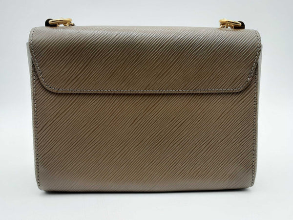 Louis Vuitton Epi Twist Mm Brown Handbag Aa0425ezxsa