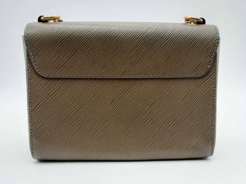 Louis Vuitton Epi Twist Mm Brown Handbag Aa0425ezxsa