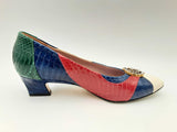 Gucci Crystal Gg Multicolor Snakeskin Pumps Size Eu 36 Fw1124lrxsa