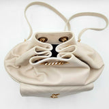 Yves Saint Laurent Joe "Vintage White" Lambskin Leather Backpack Fw0924erxdu