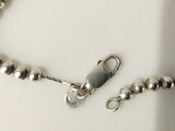 Estate Tiffany & Co. Sterling Silver Bead Chain 17.5 Grams 16 Inch Mk0726lprmia