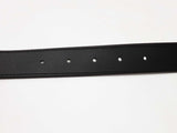 Gucci 414516 Gg Marmont Thin Black Leather Belt Size 85/34 Do1124oxzde