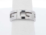 14k White Gold 5.9 Grams Fashion Ring Size 6 Aa0926wezsa