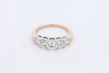 1.41cttw Diamond Ring In 14k Yellow Gold 4.2 Grams Size 5.75 Eb0426lrxzdu