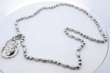 99% Platinum Necklace & 95% Platinum Pendant 73.7 Grams 24 Inch Eb0626wrxzde